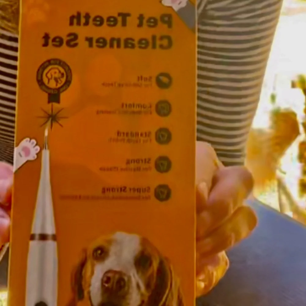 Pet Teeth Cleaner Set with Tools